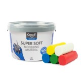 Creall® Supersoft Knete bunt 1750 g