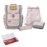 McNeill Ergo Complete Schulranzen Set McOcean Dot 5tlg. + gratis Farbkasten