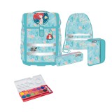 McNeill Disney Arielle Perfecto Schulranzen Set 5tlg. + gratis Farbkasten